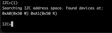 I2C Scan